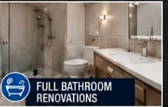 Full bathroom renovation